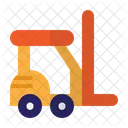 Forklift Delivery Truck Icon