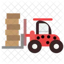 Forklift Transport Vehicle 아이콘