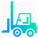Forklift Industrial Vehicle Lifting Icon