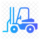 Forklift Vehicle Transport Icon