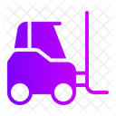 Forklift Art And Design Industrial Icon