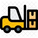 Forklift Boxes Forklift Transport Icon