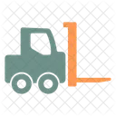 Forklift Construction Stacker Icon