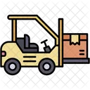Forklift Equipment Warehouse Icon