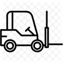 Forklift Industrial Transportation Icon