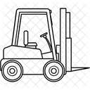 Forklift Industrial Warehouse Icon