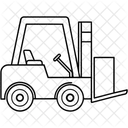 Forklift Industrial Warehouse Icon