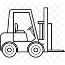 Forklift Industrial Warehouse Icon