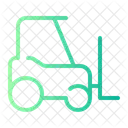 Forklift Stacker Logistics Icon
