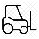 Forklift Stacker Logistics Icon