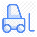 Forklift Transport Vehicle Icon