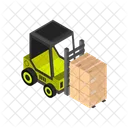 Forklift Transport Vehicle Icon