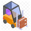 Forklift Warehouse Logistics Icon