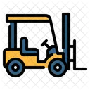 Forklift Lift Truck Vehicle アイコン