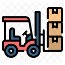 Forklift Lift Truck アイコン