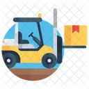 Forklift Truck Bendi Truck Warehouse Forklift アイコン