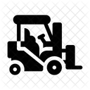 Forklift Industrial Industry Icon