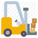 Forklift Lift Truck Industrial Transport Fork アイコン