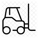 Forklift Art And Design Industrial Icon