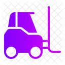 Forklift Art And Design Industrial Icon