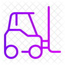 Forklift Art And Design Industrial Icon
