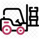 Forklift Lifting Equipment Icon