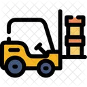 Forklift Lifting Equipment Icon