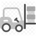 Forklift Lifting Equipment Icon