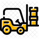 Forklift Lifting Equipment Icon