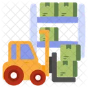 Forklift Truck Bendi Truck Flexi Truck Icon
