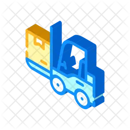 Forklift Truck  Icon