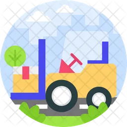 Forklift Truck  Icon