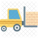 Forklift Truck Bendi Truck Fork Truck Icon