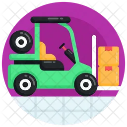 Forklift Truck  Icon