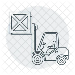 Forklift Truck  Icon