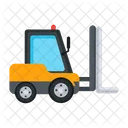 Warehouse Vehicle Forklift Truck Forklift Icon