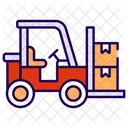 Forklift Truck Fork Truck Forklift Icon