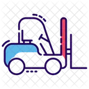 Forklift Truck Bendi Truck Warehouse Forklift Icon