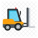 Warehouse Vehicle Forklift Truck Forklift Icon