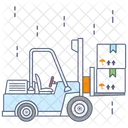 Forklift Truck Bendi Truck Warehouse Forklift アイコン