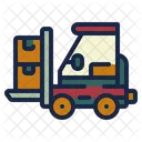 Forklifts Pallet Freight Icon