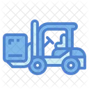 Forklifts Industry Car Icon