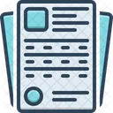 Form Document Paper Icon