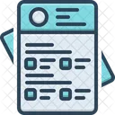 Form Note Document Icon