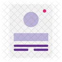 Shape Document Design Icon