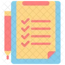 Form List Document Icon