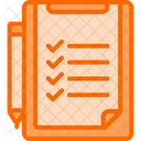 Form List Document Icon