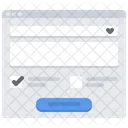 Form Checkbox Website Icon