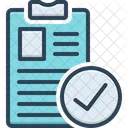 Form Checklist Paper Icon