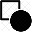 Form Kreis Quadrat Symbol